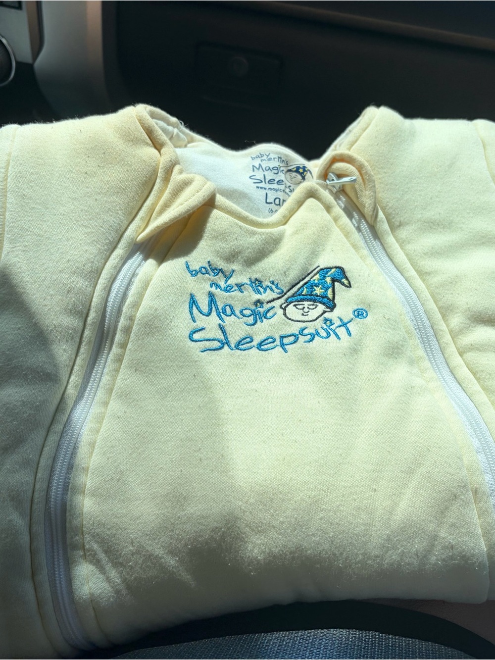 Baby Sleeping Swaddle - Yellow